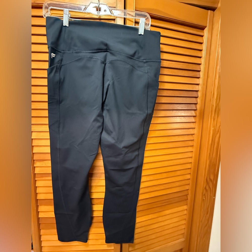Fabletics High-Rise Black Performance Leggings - Picture 4 of 6
